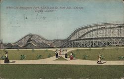 White City Amusement Park, 63rd St. and So. Park Ave Postcard