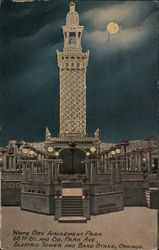 White City Amusement Park Postcard