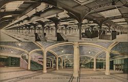 Street Level Lobby, Chicago and North Western Passenger Terminal Postcard