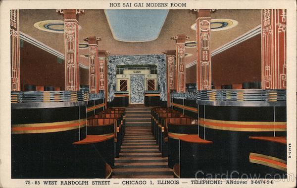 Hoe Sai Gai Modern Room Chicago Illinois