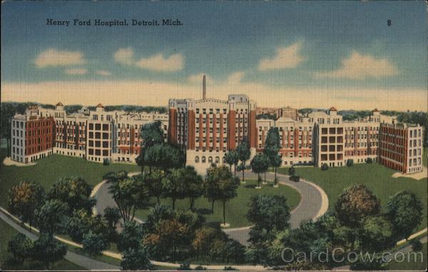 Henry Ford Hospital, Detroit, Mich. Michigan