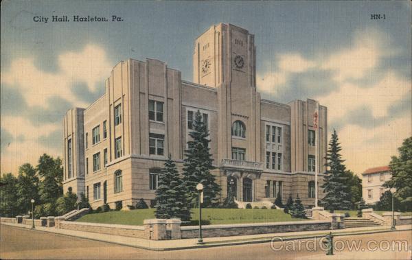 City Hall, Hazleton, Pa. Pennsylvania