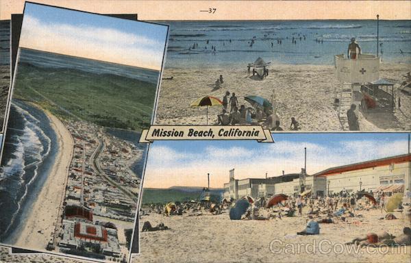 Mission Beach, California.