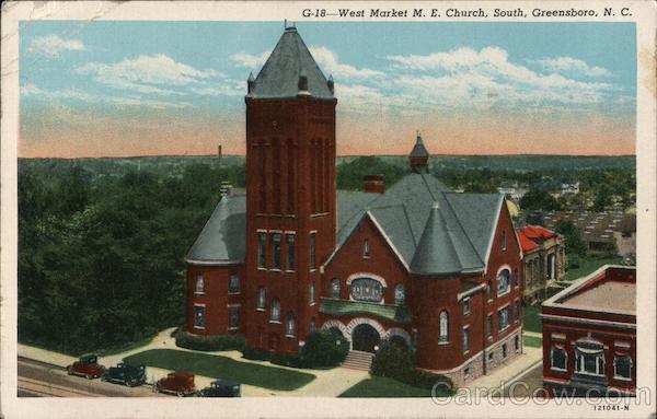 West Market M.E. Church, South Greensboro North Carolina