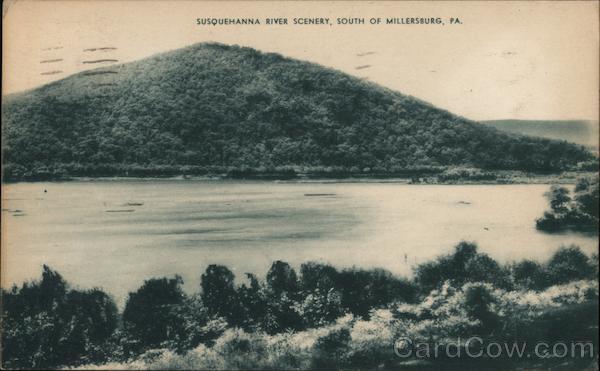Susquehanna River Scenery, South of Millersburg, PA Pennsylvania