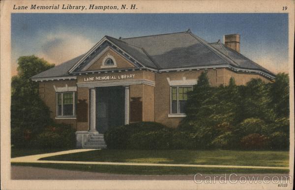 Lane Memorial Library Hampton New Hampshire
