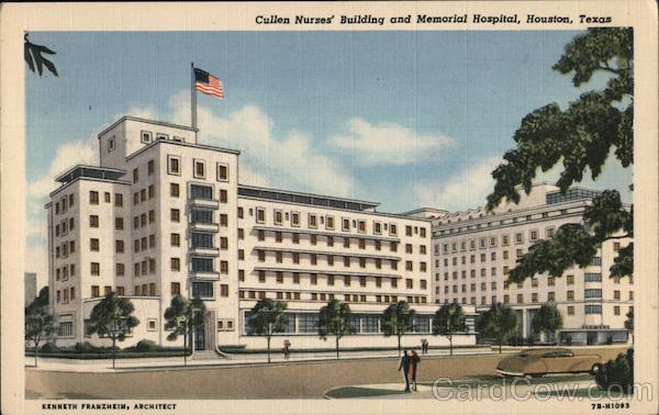Cullen Nurses' Building and Memorial Hospital Houston Texas