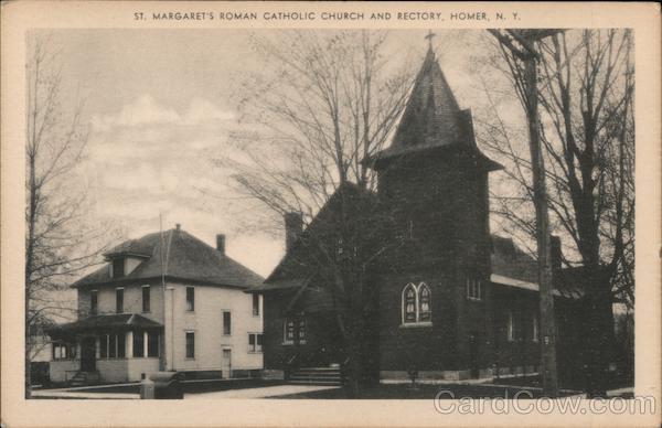 St. Margaret's Roman Catholic Church and Rectory Homer New York