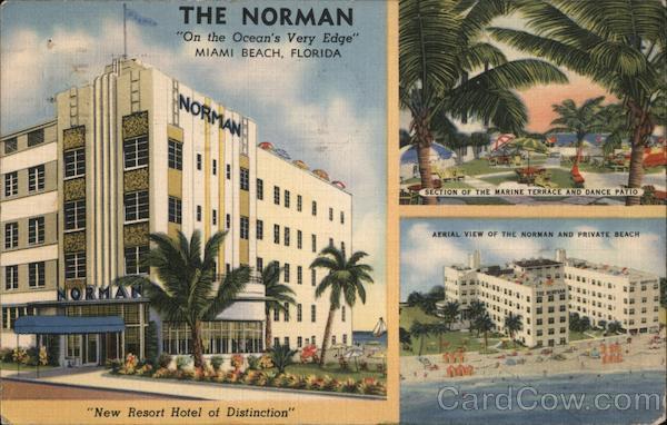 The Norman On the Ocean's Very Edge Miami Beach Florida