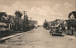 Deerfield Avenue, Bay View Postcard