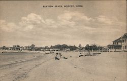 Bayview Beach Milford, CT Postcard Postcard Postcard