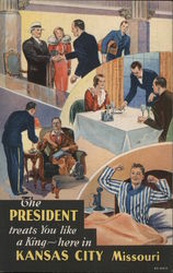 Hotel President Postcard