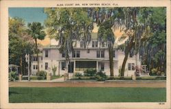 Alba Court Inn New Smyrna Beach, FL Postcard Postcard Postcard