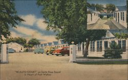 98 Auto Court Fort Walton Beach, FL Postcard Postcard Postcard