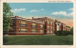 High School New Iberia, LA Postcard Postcard Postcard