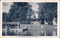 Frank Eldredge Cottage Fair Haven, NY Postcard Postcard Postcard