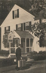 Coach Door Entrance at Publick House Postcard