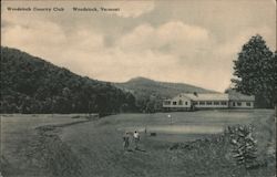 Woodstock Country Club. Woodstock, Vermont Postcard