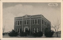 City Hall Strawn, TX Postcard Postcard Postcard