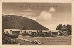 Hillard's Auto Court Postcard