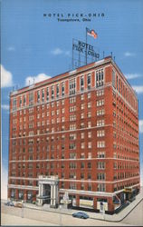 Hotel Pick-Ohio Youngstown, OH Postcard Postcard Postcard