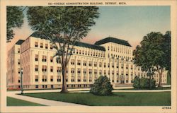 Kresge Administration Building Postcard