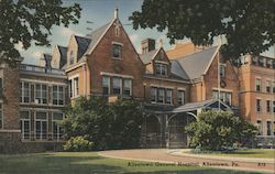 Allentown General Hospital, Allentown, Pa. Postcard
