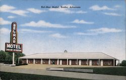 Bel-Mar Motel, Beebe, Arkansas Postcard Postcard Postcard