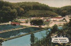 Lake Atlanta. Rogers, Arkansas Postcard Postcard Postcard