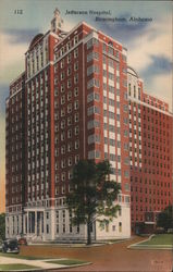 Jefferson Hospital Postcard