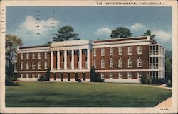 Druid City Hospital, Tuscaloosa, Ala. Alabama Postcard Postcard Postcard