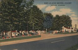 Kat-O-Log Motel Court Postcard