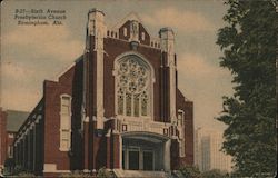 Sixth Avenue Presbyterian Church Birmingham, Ala. Alabama Postcard Postcard Postcard