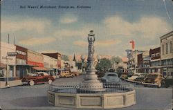 Boll Weevil Monument, Enterprise, Alabama Postcard