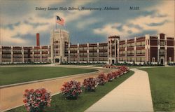 Sidney Lanier High School, Montgomery, Alabama Postcard