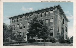 All Hollows' Parochial School Postcard