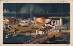Hall of Science, Chicago World's Fair Postcard