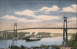 St. Johns Bridge Postcard