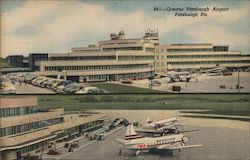 Greater Pittsburgh Airport Pennsylvania Postcard Postcard Postcard