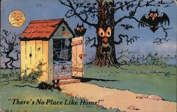 There's No Place Like Home - Spooky Postcard