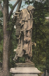 Mary Jemison Monument, Leichworth State Park Postcard