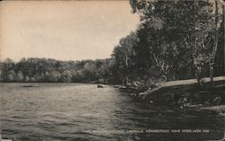 Lake Wononscopomuc, Lakeville, Connecticut, near Interlaken Inn Postcard Postcard Postcard