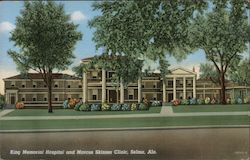 King Memorial Hospital and Marcus Skinner Clinic Postcard