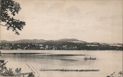 Lake Wononscopomuc at Interlaken Inn Lakeville, CT Postcard Postcard Postcard