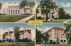 Connecticut College for Women Postcard