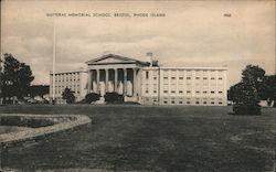 Guiteras Memorial School, Bristol, Rhode Island Postcard Postcard Postcard