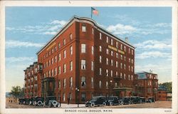 Bangor House Maine Postcard Postcard Postcard