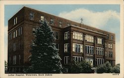 Luther Hospital Postcard