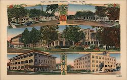 Scott and White Hospital Postcard