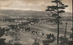 View of South Deerfield, MA, seen from Sugar Loaf Mountain Massachusetts Postcard Postcard Postcard